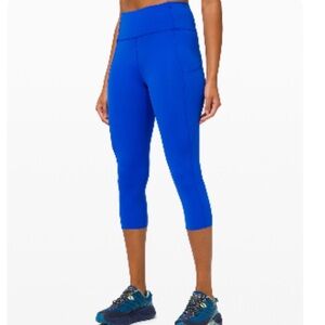 Lululemon Fast and Free Leggings 19” size 6